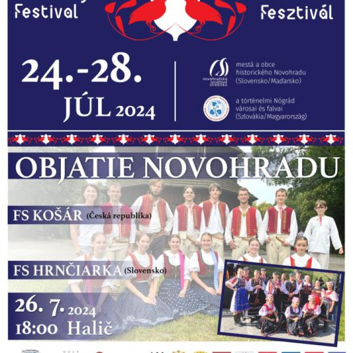 Medzinárodný Novohradský festival 24.7 -28.7.2024
