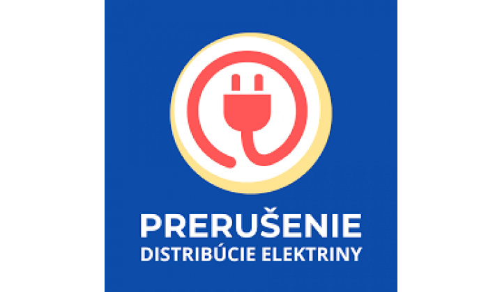 Oznámenie o prerušení distribúcie elektriny v obci - 06.02.2025